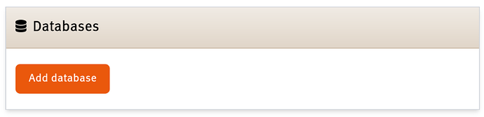 Adding a database to a website